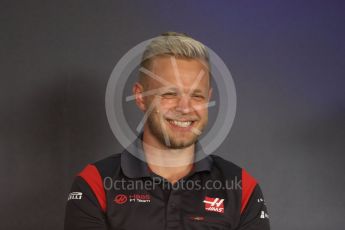 World © Octane Photographic Ltd. Formula 1 - Austria Grand Prix - Thursday - FIA Drivers Press Conference, Part 1. Kevin Magnussen - Haas F1 Team. Red Bull Ring, Spielberg, Austria. Thursday 6th July 2017. Digital Ref: 1860LB1D9275