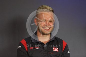 World © Octane Photographic Ltd. Formula 1 - Austria Grand Prix - Thursday - FIA Drivers Press Conference, Part 1. Kevin Magnussen - Haas F1 Team. Red Bull Ring, Spielberg, Austria. Thursday 6th July 2017. Digital Ref: 1860LB1D9280