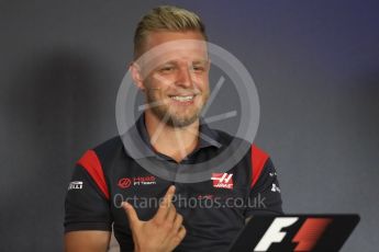 World © Octane Photographic Ltd. Formula 1 - Austria Grand Prix - Thursday - FIA Drivers Press Conference, Part 1. Kevin Magnussen - Haas F1 Team. Red Bull Ring, Spielberg, Austria. Thursday 6th July 2017. Digital Ref: 1860LB1D9531