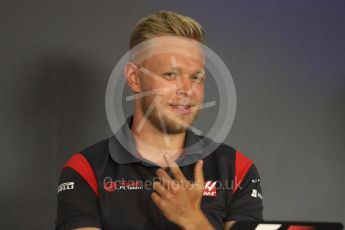 World © Octane Photographic Ltd. Formula 1 - Austria Grand Prix - Thursday - FIA Drivers Press Conference, Part 1. Kevin Magnussen - Haas F1 Team. Red Bull Ring, Spielberg, Austria. Thursday 6th July 2017. Digital Ref: 1860LB1D9552