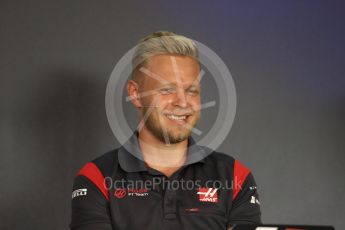 World © Octane Photographic Ltd. Formula 1 - Austria Grand Prix - Thursday - FIA Drivers Press Conference, Part 1. Kevin Magnussen - Haas F1 Team. Red Bull Ring, Spielberg, Austria. Thursday 6th July 2017. Digital Ref: 1860LB1D9557