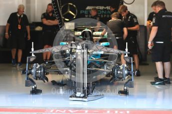 World © Octane Photographic Ltd. Formula 1 - Austria Grand Prix - Thursday - Pit Lane. Mercedes AMG Petronas F1 W08 EQ Energy+. Red Bull Ring, Spielberg, Austria. Thursday 6th July 2017. Digital Ref: 1861LB1D8961