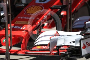 World © Octane Photographic Ltd. Formula 1 - Austria Grand Prix - Thursday - Pit Lane. Scuderia Ferrari SF70H. Red Bull Ring, Spielberg, Austria. Thursday 6th July 2017. Digital Ref: 1861LB1D8974