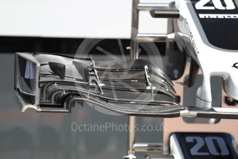 World © Octane Photographic Ltd. Formula 1 - Austria Grand Prix - Thursday - Pit Lane. Haas F1 Team VF-17. Red Bull Ring, Spielberg, Austria. Thursday 6th July 2017. Digital Ref: 1861LB1D9080