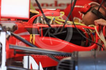 World © Octane Photographic Ltd. Formula 1 - Austria Grand Prix - Thursday - Pit Lane. Scuderia Ferrari SF70H. Red Bull Ring, Spielberg, Austria. Thursday 6th July 2017. Digital Ref: 1861LB2D4173