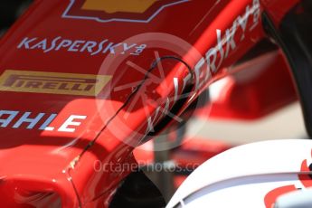 World © Octane Photographic Ltd. Formula 1 - Austria Grand Prix - Thursday - Pit Lane. Scuderia Ferrari SF70H. Red Bull Ring, Spielberg, Austria. Thursday 6th July 2017. Digital Ref: 1861LB2D4205