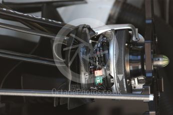 World © Octane Photographic Ltd. Formula 1 - Austria Grand Prix - Thursday - Pit Lane. Williams Martini Racing FW40. Red Bull Ring, Spielberg, Austria. Thursday 6th July 2017. Digital Ref: 1861LB2D4320