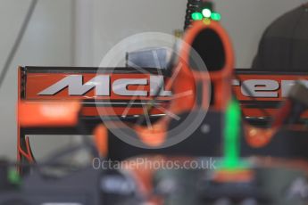 World © Octane Photographic Ltd. Formula 1 - Austria Grand Prix - Thursday - Pit Lane. McLaren Honda MCL32. Red Bull Ring, Spielberg, Austria. Thursday 6th July 2017. Digital Ref: 1861LB2D4327