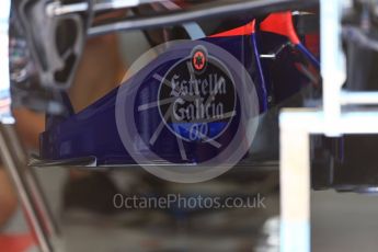 World © Octane Photographic Ltd. Formula 1 - Austria Grand Prix - Thursday - Pit Lane. Scuderia Toro Rosso STR12. Red Bull Ring, Spielberg, Austria. Thursday 6th July 2017. Digital Ref: 1861LB2D4356