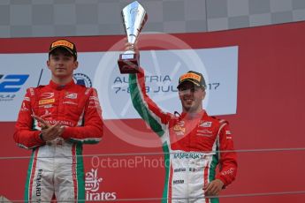 World © Octane Photographic Ltd. Formula 1 - Austria Grand Prix - Saturday - FIA Formula 2 Race 1. Antonio Fuoco - PREMA Racing. Red Bull Ring, Spielberg, Austria. Saturday 8th July 2017. Digital Ref: 1863LB1D3328