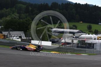 World © Octane Photographic Ltd. GP3 - Qualifying. Guiliano Alsei – Trident. Red Bull Ring, Spielberg, Austria. Saturday 8th July 2017. Digital Ref: 1867LB2D5807