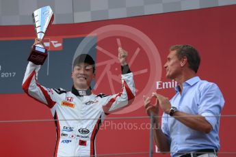 World © Octane Photographic Ltd. Formula 1 - Austria Grand Prix - Saturday - GP3 Race 1. Nirei Fukuzumi - ART Grand Prix. Red Bull Ring, Spielberg, Austria. Saturday 8th July 2017. Digital Ref: 1870LB1D3605