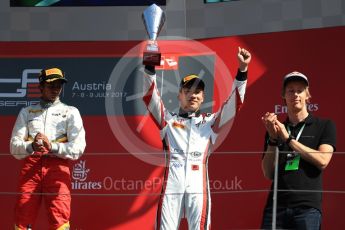 World © Octane Photographic Ltd. GP3 - Race 2. Nirei Fukuzumi - ART Grand Prix Red Bull Ring, Spielberg, Austria. Sunday 9th July 2017. Digital Ref: 1871LB1D3999