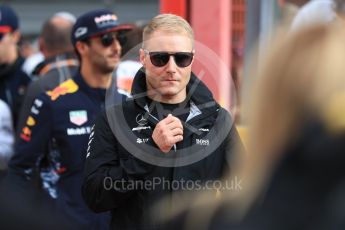 World © Octane Photographic Ltd. Formula 1 - Belgian Grand Prix - Drivers’ Parade. Valtteri Bottas - Mercedes AMG Petronas F1 W08 EQ Energy+. Circuit de Spa Francorchamps, Belgium. Sunday 27th August 2017. Digital Ref:1932LB1D8155