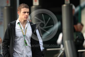 World © Octane Photographic Ltd. Formula 1 - Belgian Grand Prix - Friday - Paddock. Paul di Resta - Williams Martini Racing FW40 Reserve Driver. Circuit de Francorchamps, Belgium. Saturday 26th August 2017. Digital Ref: 1921LB1D6079
