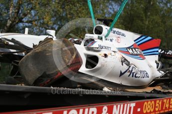 World © Octane Photographic Ltd. Formula 1 - Belgian Grand Prix - Friday - Practice 1. Felipe Massa - Williams Martini Racing FW40. Circuit de Spa Francorchamps, Belgium. Friday 25th August 2017. Digital Ref:1922LB2D5672