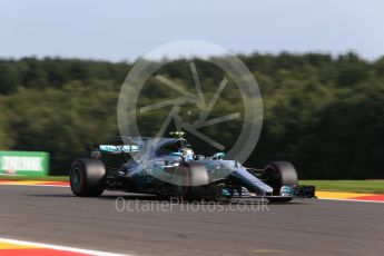 World © Octane Photographic Ltd. Formula 1 - Belgian Grand Prix - Friday - Practice 1. Valtteri Bottas - Mercedes AMG Petronas F1 W08 EQ Energy+. Circuit de Spa Francorchamps, Belgium. Friday 25th August 2017. Digital Ref:1922LB2D5786