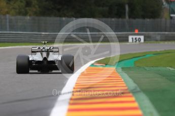 World © Octane Photographic Ltd. Formula 1 - Belgian Grand Prix - Friday - Practice 2. Kevin Magnussen - Haas F1 Team VF-17. Circuit de Spa Francorchamps, Belgium. Friday 25th August 2017. Digital Ref: 1924LB1D5334