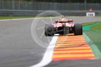 World © Octane Photographic Ltd. Formula 1 - Belgian Grand Prix - Friday - Practice 2. Kimi Raikkonen - Scuderia Ferrari SF70H. Circuit de Spa Francorchamps, Belgium. Friday 25th August 2017. Digital Ref: 1924LB1D5383