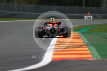 World © Octane Photographic Ltd. Formula 1 - Belgian Grand Prix - Friday - Practice 2. Max Verstappen - Red Bull Racing RB13. Circuit de Spa Francorchamps, Belgium. Friday 25th August 2017. Digital Ref:1924LB1D5391