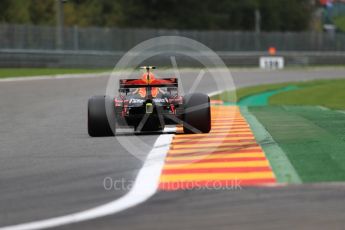 World © Octane Photographic Ltd. Formula 1 - Belgian Grand Prix - Friday - Practice 2. Max Verstappen - Red Bull Racing RB13. Circuit de Spa Francorchamps, Belgium. Friday 25th August 2017. Digital Ref:1924LB1D5404