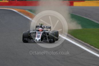 World © Octane Photographic Ltd. Formula 1 - Belgian Grand Prix - Friday - Practice 2. Nico Hulkenberg - Renault Sport F1 Team R.S.17. Circuit de Francorchamps, Belgium. Friday 25th August 2017. Digital Ref: 1924LB1D5584
