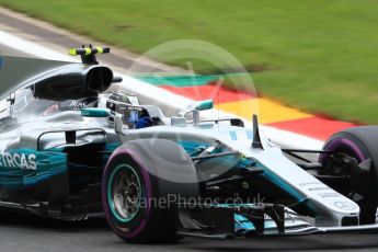World © Octane Photographic Ltd. Formula 1 - Belgian Grand Prix - Friday - Practice 2. Valtteri Bottas - Mercedes AMG Petronas F1 W08 EQ Energy+. Circuit de Spa Francorchamps, Belgium. Friday 25th August 2017. Digital Ref: 1924LB1D5695