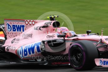 World © Octane Photographic Ltd. Formula 1 - Belgian Grand Prix - Friday - Practice 2. Esteban Ocon - Sahara Force India VJM10. Circuit de Spa Francorchamps, Belgium. Friday 25th August 2017. Digital Ref: 1924LB1D5704