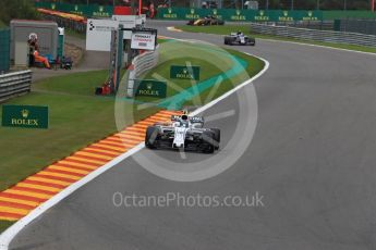 World © Octane Photographic Ltd. Formula 1 - Belgian Grand Prix - Friday - Practice 2. Lance Stroll - Williams Martini Racing FW40. Circuit de Spa Francorchamps, Belgium. Friday 25th August 2017. Digital Ref: 1924LB1D5874