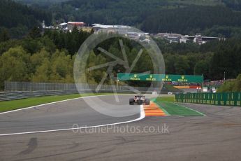 World © Octane Photographic Ltd. Formula 1 - Belgian Grand Prix - Friday - Practice 2. Stoffel Vandoorne - McLaren Honda MCL32. Circuit de Francorchamps, Belgium. Friday 25th August 2017. Digital Ref: 1924LB2D5881
