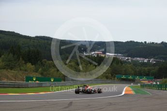World © Octane Photographic Ltd. Formula 1 - Belgian Grand Prix - Friday - Practice 2. Stoffel Vandoorne - McLaren Honda MCL32. Circuit de Francorchamps, Belgium. Friday 25th August 2017. Digital Ref: 1924LB2D5953