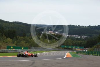 World © Octane Photographic Ltd. Formula 1 - Belgian Grand Prix - Friday - Practice 2. Kimi Raikkonen - Scuderia Ferrari SF70H. Circuit de Spa Francorchamps, Belgium. Friday 25th August 2017. Digital Ref: 1924LB2D5972