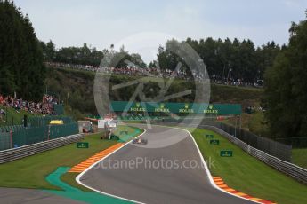 World © Octane Photographic Ltd. Formula 1 - Belgian Grand Prix - Friday - Practice 2. Max Verstappen - Red Bull Racing RB13. Circuit de Spa Francorchamps, Belgium. Friday 25th August 2017. Digital Ref: