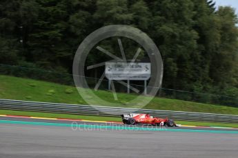 World © Octane Photographic Ltd. Formula 1 - Belgian Grand Prix - Friday - Practice 2. Sebastian Vettel - Scuderia Ferrari SF70H. Circuit de Spa Francorchamps, Belgium. Friday 25th August 2017. Digital Ref: 1924LB2D6291
