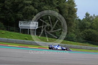 World © Octane Photographic Ltd. Formula 1 - Belgian Grand Prix - Friday - Practice 2. Marcus Ericsson – Sauber F1 Team C36. Circuit de Francorchamps, Belgium. Friday 25th August 2017. Digital Ref: 1924LB2D6307