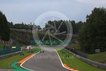 World © Octane Photographic Ltd. Formula 1 - Belgian Grand Prix - Friday - Practice 2. Valtteri Bottas - Mercedes AMG Petronas F1 W08 EQ Energy+. Circuit de Spa Francorchamps, Belgium. Friday 25th August 2017. Digital Ref: 1924LB2D6344