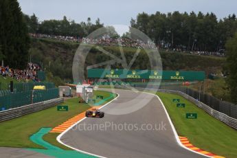 World © Octane Photographic Ltd. Formula 1 - Belgian Grand Prix - Friday - Practice 2. Max Verstappen - Red Bull Racing RB13. Circuit de Spa Francorchamps, Belgium. Friday 25th August 2017. Digital Ref:1924LB2D6374