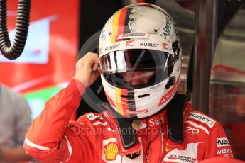 World © Octane Photographic Ltd. Formula 1 - Belgian Grand Prix - Practice 3. Sebastian Vettel - Scuderia Ferrari SF70H. Circuit de Spa Francorchamps, Belgium. Saturday 26th August 2017. Digital Ref:1928LB1D6324