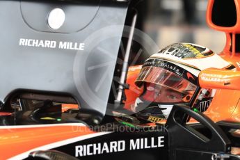 World © Octane Photographic Ltd. Formula 1 - Belgian Grand Prix - Practice 3. Stoffel Vandoorne - McLaren Honda MCL32. Circuit de Francorchamps, Belgium. Saturday 26th August 2017. Digital Ref:1928LB1D6540