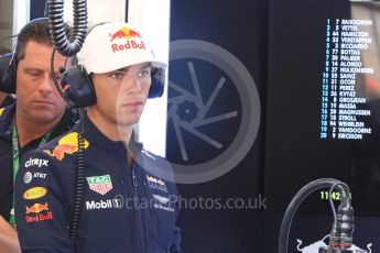 World © Octane Photographic Ltd. Formula 1 - Belgian Grand Prix - Practice 3. Pierre Gasly - Red Bull Racing reserve driver. Circuit de Spa Francorchamps, Belgium. Saturday 26th August 2017. Digital Ref:1928LB1D6596