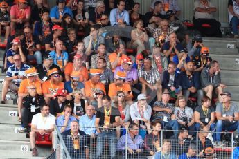 World © Octane Photographic Ltd. Formula 1 - Belgian Grand Prix - Practice 3. Max Verstappen fans - Red Bull Racing. Circuit de Spa Francorchamps, Belgium. Saturday 26th August 2017. Digital Ref:1928LB1D6628