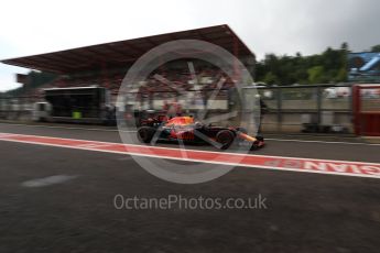 World © Octane Photographic Ltd. Formula 1 - Belgian Grand Prix - Practice 3. Max Verstappen - Red Bull Racing RB13. Circuit de Spa Francorchamps, Belgium. Saturday 26th August 2017. Digital Ref:1928LB2D6597