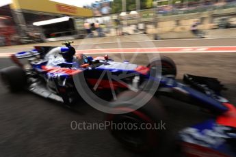 World © Octane Photographic Ltd. Formula 1 - Belgian Grand Prix - Practice 3. Carlos Sainz - Scuderia Toro Rosso STR12. Circuit de Spa Francorchamps, Belgium. Saturday 26th August 2017. Digital Ref:1928LB2D6612