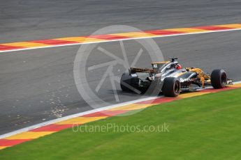 World © Octane Photographic Ltd. Formula 1 - Belgian Grand Prix - Qualifying. Nico Hulkenberg - Renault Sport F1 Team R.S.17. Circuit de Francorchamps, Belgium. Saturday 26th August 2017. Digital Ref:1929LB1D6998