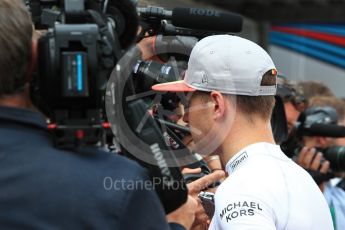 World © Octane Photographic Ltd. Formula 1 - Belgian Grand Prix - Qualifying. Stoffel Vandoorne - McLaren Honda MCL32. Circuit de Francorchamps, Belgium. Saturday 26th August 2017. Digital Ref:1929LB1D7032