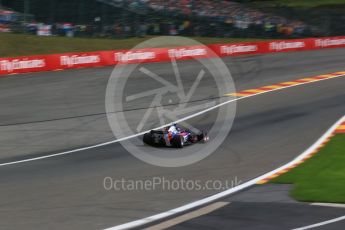 World © Octane Photographic Ltd. Formula 1 - Belgian Grand Prix - Qualifying. Carlos Sainz - Scuderia Toro Rosso STR12. Circuit de Spa Francorchamps, Belgium. Saturday 26th August 2017. Digital Ref:1929LB2D6980