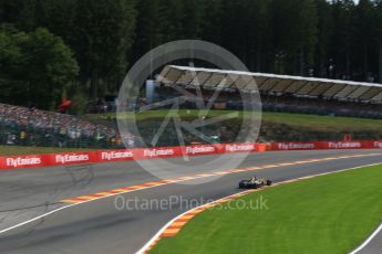 World © Octane Photographic Ltd. Formula 1 - Belgian Grand Prix - Qualifying. Nico Hulkenberg - Renault Sport F1 Team R.S.17. Circuit de Francorchamps, Belgium. Saturday 26th August 2017. Digital Ref:1929LB2D7056