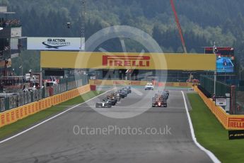 World © Octane Photographic Ltd. Formula 1 - Belgian Grand Prix - Race. Race start. Circuit de Francorchamps, Belgium. Sunday 27th August 2017. Digital Ref:1933LB1D8464