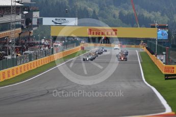 World © Octane Photographic Ltd. Formula 1 - Belgian Grand Prix - Race. Race start. Circuit de Francorchamps, Belgium. Sunday 27th August 2017. Digital Ref:1933LB1D8472