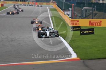 World © Octane Photographic Ltd. Formula 1 - Belgian Grand Prix - Race. Valtteri Bottas - Mercedes AMG Petronas F1 W08 EQ Energy+. Circuit de Spa Francorchamps, Belgium. Sunday 27th August 2017. Digital Ref: 1933LB1D8605